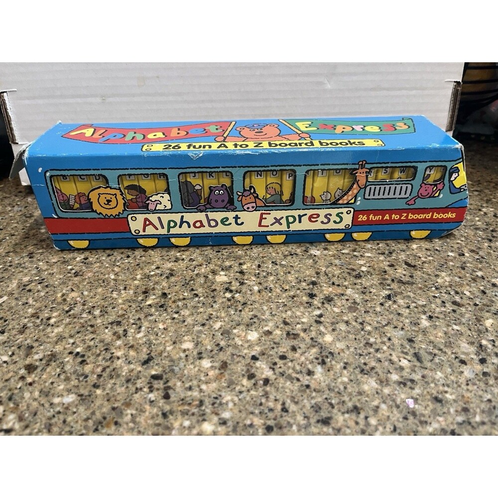 VINTAGE ALPHABET EXPRESS BOARD BOOKS